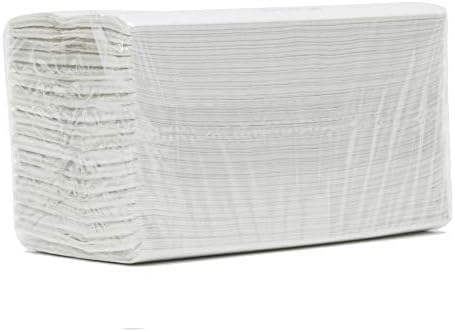 White Paper Hand Towels C FOLD 2 PLY Multi FOLD CASE of 2400 Paper Towels