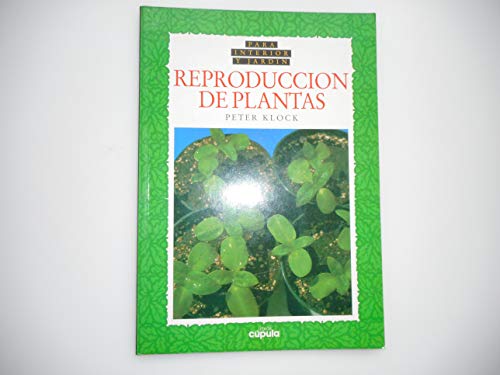 Portada de Reproduccion de plantas
