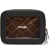 Montana West X Wrangler Clear Makeup Bag Travel Cosmetic Bag Portable Make Up Toiletry Organizer ...