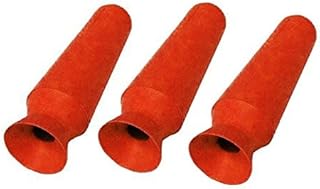 DMV Scleral Cup Large Contact Lens Handler -3 Pack - Inserts and Removes Scleral Contact Lenses and Prosthetic Eyes (Orange)