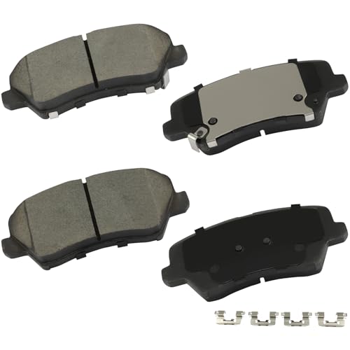 Image of cciyu D1828 Front Ceramic Disc Brake Pads Kit For Hyundai For Elantra GT 2016-2017,For Veloster 2016 2017 2019-2021,For Kia For Forte 2017-2018,For Kia For Forte5 2017-2018