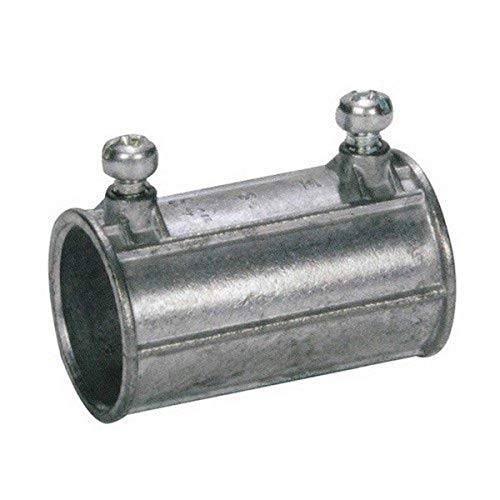 Morris Products 14873 EMT Set Screw Coupling, Zinc Die Cast, 1-1/4" Trade Size