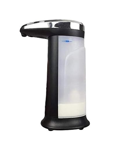 Distributeur automatique de savon, 400 ml de désinfectant pour les mains en mousse sans contact, distributeur de savon automatique étanche avec capteur infrarouge