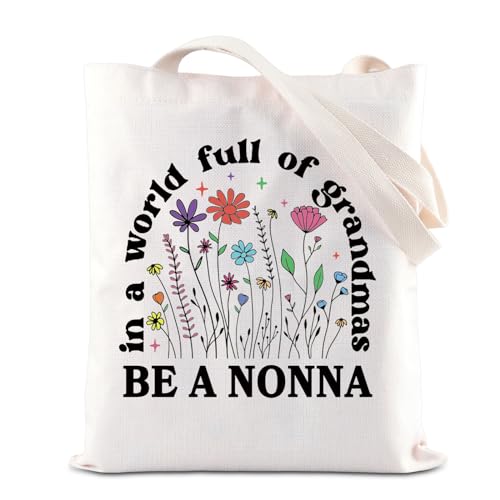 Bolso tipo tote KUIYAI NONNA, regalo ideal para abuela, mamá o futura abuela, para Día de la Madre miniatura 1