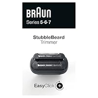 Braun – Braun EasyClick 3-Tage-Bart-Trimmeraufsatz für Rasierer Herr