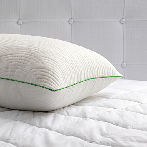 Martha Stewart Spa-Like Comfort Memory Foam Cluster Bed Pillows, Standard, White 2 Count #TOP1
