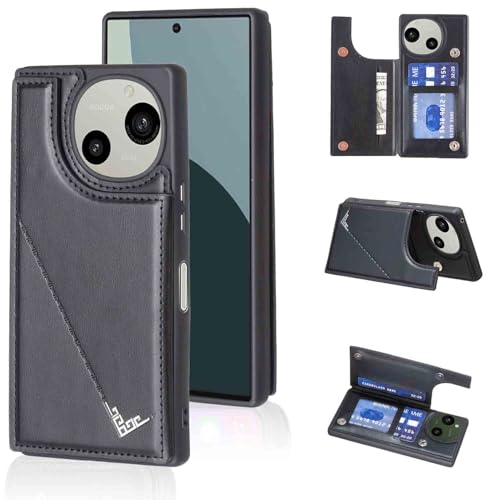 �yAnrek�z�݊��� SHARP AQUOS R9 R10 / docomo SH-51E SH-51F �p �V�^ �w�� �J�[�h�P�[�X�i�u���b�N�j�A�N�I�Xr9 r10 �h�R��sh51e sh51f �X�}�z�P�[�X �J�[�h���[ ���u���@�\ �g�уJ�o�[ �V���[�v