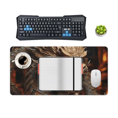 Tapis de souris de jeu antidérapant et imperméable grand format