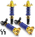 MOSTPLUS Adjustable Height Coilovers Struts Compatible with 2002 2003 2004 2005 2006 Acura RSX DC5 Suspensions Shock Struts Only for Coupe 2.0L