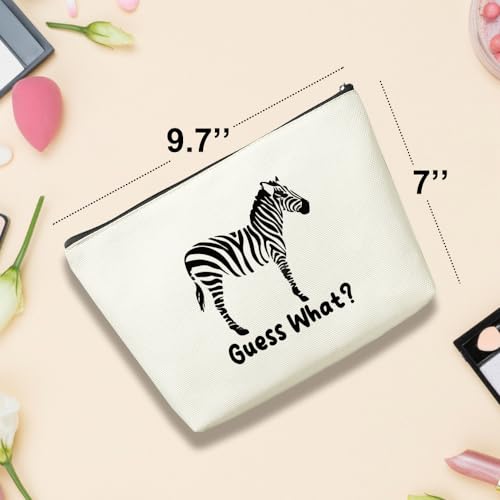 VICBOU Funny Zebras Makeup Bag Zebra Gifts for Women Zebra Supplies Accessories Cute Cosmetic Bag for Girls Daughter Animal Zebras Lovers Sister Best Friends Christmas Mothers Day Birthday Gifts4