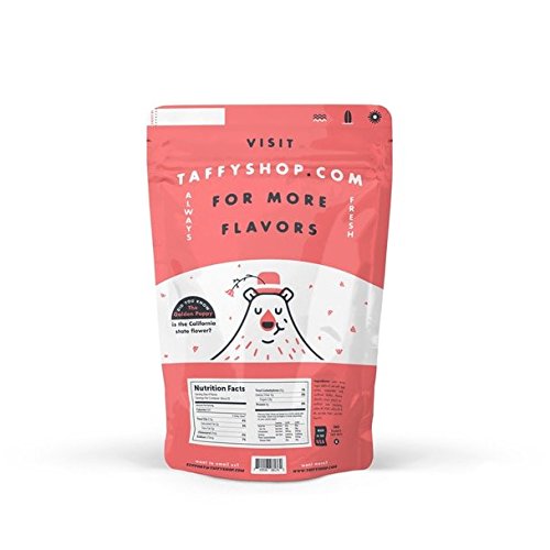 California Salt Water Taffy - Small Batch Salt Water Taffies Made In The Usa - Super Soft, Sweet, Taffy Candy - Guaranteed Fresh - Gluten-Free, Soy-Free, Peanut-Free - 1Lb #TOP1