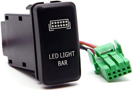 Cali Raised LEDTall OEM Style LED Light Bar Switch (Blue) for Toyota