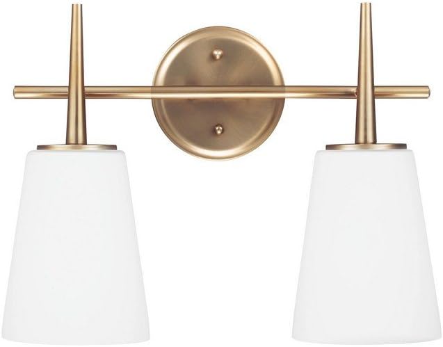 Generation Lighting 3140403EN3-962 Three Light Chandelier, Brushed Nickel