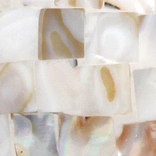 Lalia Home Malibu Curved Mosaic Seashell Table Lamp With Chrome Accents #TOP7