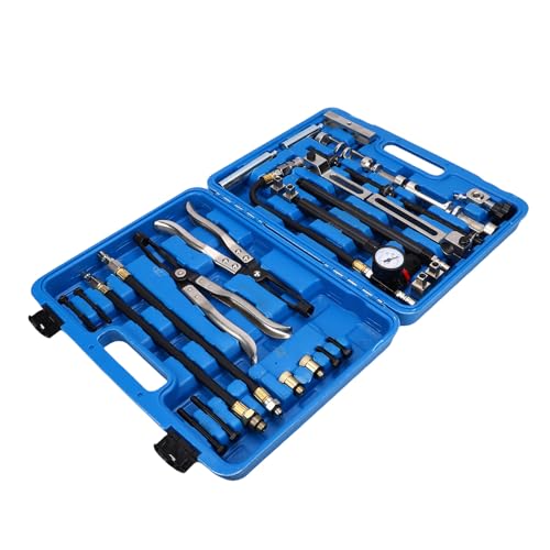 Tbest Kit D'outils de Démontage de Compresseur de Ressort de Soupape, en Acier allié Haute dureté, avec Joint D'huile de Culasse pour L'entretien du Moteur
