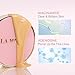 LA MUSE Correct Care Cushion(2 Packs) | Daily Makeup for Effortless Natural Look | Korean CC Cushion Foundation with Radiant Dewy Finish (Universal Shade) | Feather-Like Light Texture