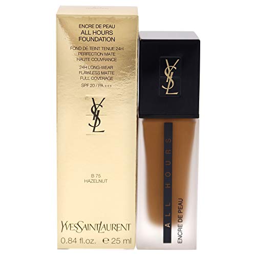 Yves Saint Laurent All Hours Foundation Spf 20 - B75 Hazelnut Women Foundation 0.84 Oz I0114159 #TOP6