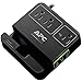 APC P3U3B 3-Outlet SurgeArrest Surge Protector with 3 USB Ports (Black)