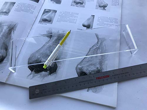 Artist Bridge 18" for, Painting, Calligraphy, , Drawing ,Sketching, Graphic Design Leaning Arm or Hand Creative Artist Bridge & Wrist Rest, Free storage & carry Case