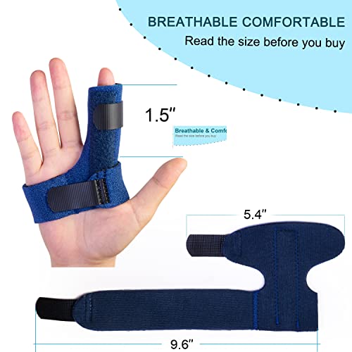 Sumifun Finger Brace, Trigger Finger Splint For Index Middle Ring Pinky Finger Arthritis Pain, Tendon Injury, Broken Mallet Finger Stabilizer Supports For Dislocated Knuckle Immobilizer Wrap For Right Hand #TOP4