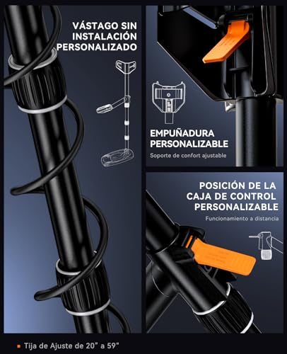 Miniatura 6 de Sunpow Detector De Metales Profesional Para Adultos-Alta Precisión Con Chip Dsp, Bobina Impermeable De 30 Cm Ip68, Pantalla Lcd Retroiluminada 2x, 5 Modos, 25 Cm De Profundidad