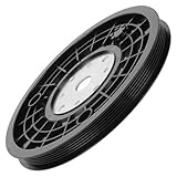 CONGARTENO Polea de Transmisión por Correa para Bicicleta Estática Accesorio para Máquinas de Ejercicio Fitness Compatible con Bicicletas Indoor para Entrenamiento Silencioso