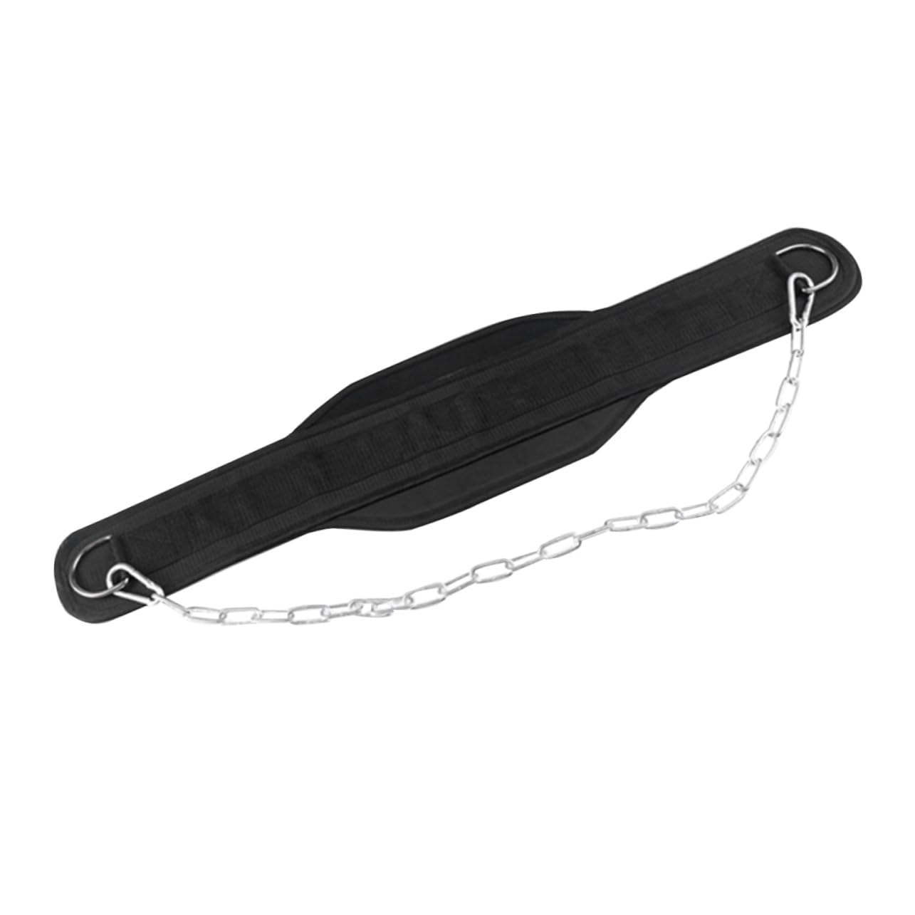 Cinturón Deportivo de Nylon Ajustable Cadena para Levantamiento de Pesas y Ejercicios, Adecuado para Hombres y Mujeres Que Buscan Mejorar Su Condición Física