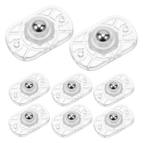 GLEAVI 8�� �S���v�[���[�z�C�[�� ���ȃL���X�^�[ ���j�o�[�T�����[�����O�z�C�[�� �A�| Transparent