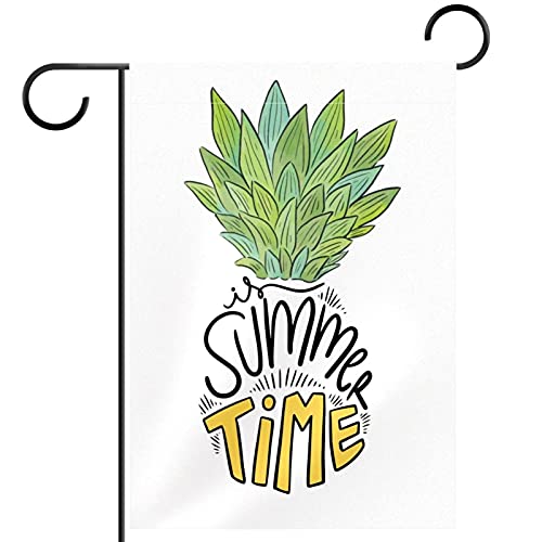 Drapeau de jardin résistant motif ananas pour embellir votre pelouse