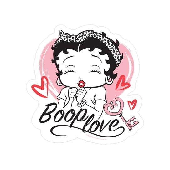 Amazon.com: CafePress Betty Boop Boop Love Small Die Cut Sticker