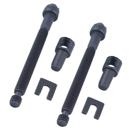 Tornillos tensores de cadena compatibles con motosierras de 4500, 5200, 5800, 45 cc, 52 cc y 58 cc.