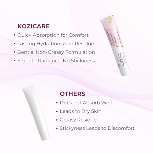 HealthVit Kozicare Cream for Skin-Hydrating-And-Moisturizing (Combination Skin) 15g (Image - 5)