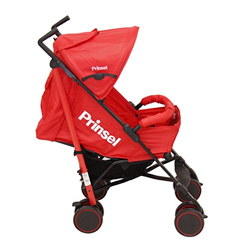 Prinsel 5103 A2 Carriola Clap Bastón - Silla de Paseo, Rojo