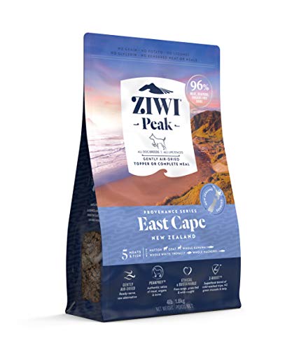 ZIWI Peak Provenance Air-Dried Dog Food  All Natural, High Protein, Grain Free with Superfoods (East Cape, 4lb)