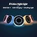 Housbay Glows White Noise Sound Machine, 31 Soothing Sounds, Colored NightLight for Kids & Baby, Small Travel Sleep Machine & Noise Canceling for Sleeping, Relaxation