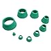 Feiyang Buchner Funnel Flask Adapter Set,Tapered Collar Green 8 sizes