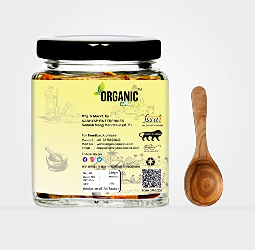 Image of Organic Anand Homemade Ginger Lemon Green Chilli Mix Pickles 250gram Khatta Mix Ghar ka Achaar, Flavourful, Delicious, Traditional Taste