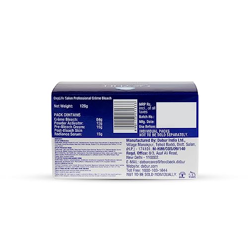Fem Oxylife Professional Natural Radiance5 Creme Bleach 27 Grams (One Pack) #TOP1