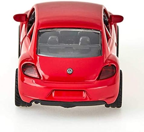 siku 1417, VW Beetle, Metal/Plastic, Red, Opening doors, Rubber tyres
