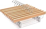 (1) Información del producto: materiald: madera y accesorios e metal de alta calidad; tamaño: longitud 35,5cm, espesor 1,2cm; embalaje: 10 unidades/set.