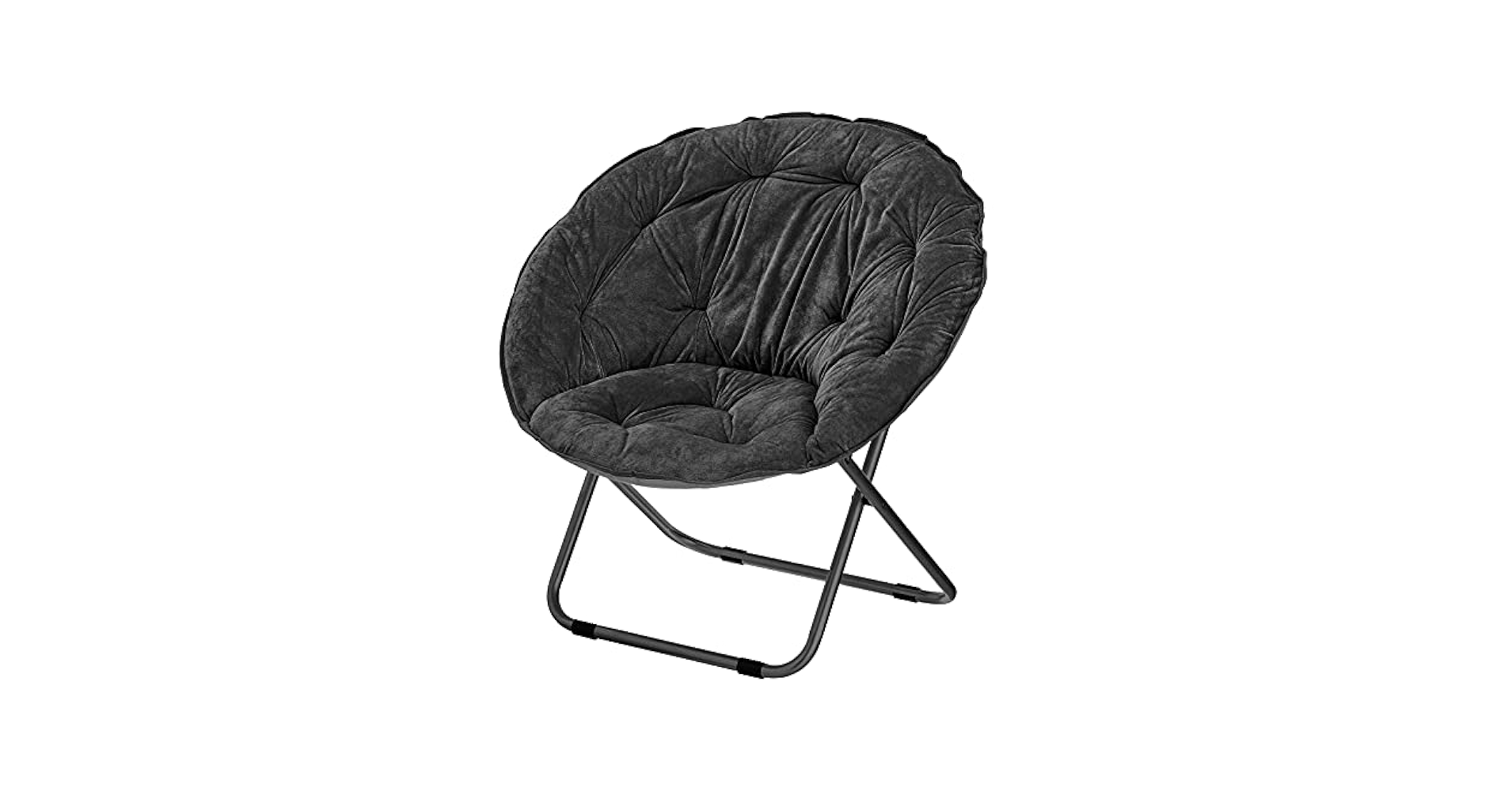 Amazon.com: mDesign Urban Papasan Folding Moon Chair - Large