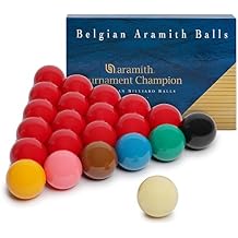 Aramith Tournament Champion Snooker Billiard Ball Set 2 1/16" - 52.4 mm - 22 Balls