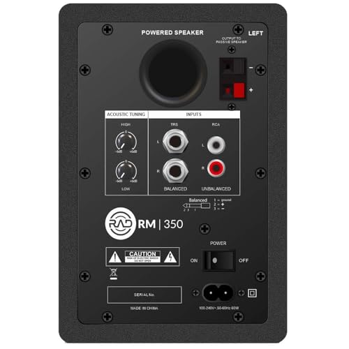 Monitor de Referência Rad Audio RM 350