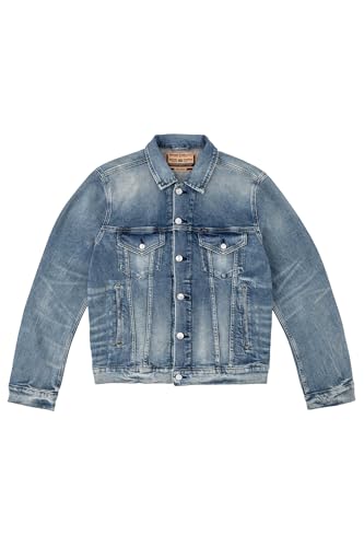 [Diesel] [ディーゼル] メンズ デニムジャケット JKT/MAL-DM A20798RE075 01 インディゴブルー XL
