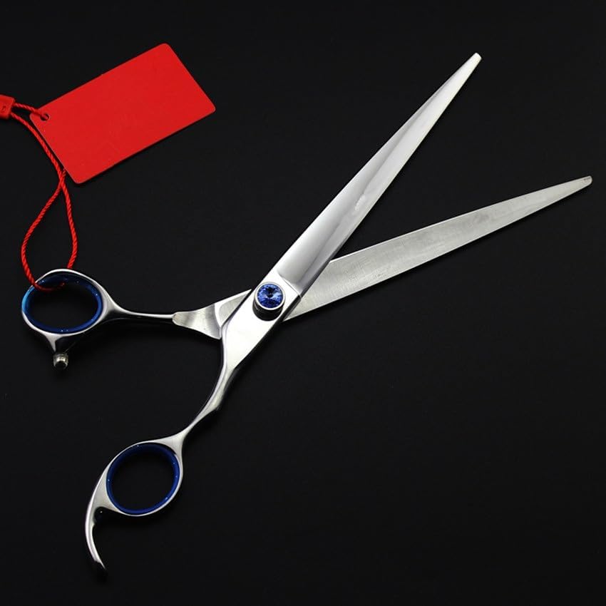 Dog Grooming Scissors Shears, 4PCS Professional 8 Inch Pet Shears Dog Grooming Thinning Hair Scissors Cutting Barber Tools Hairdressing Scissors Kit