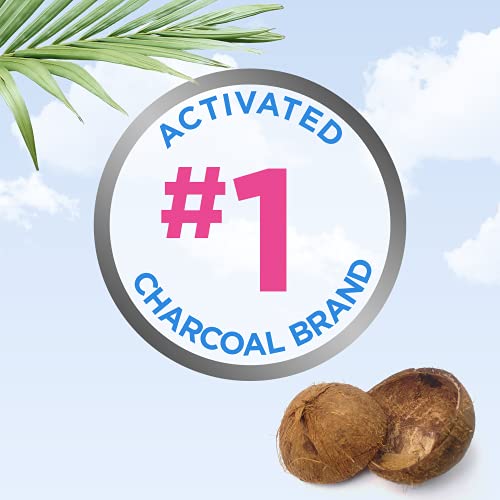 Charcocaps Fast Acting Gas Relief for Bloating & Flatulence, Drug Free Detoxifying Activated Charcoal Formula, 100 Capsules, 30 Day Supply, Pink - Image 7