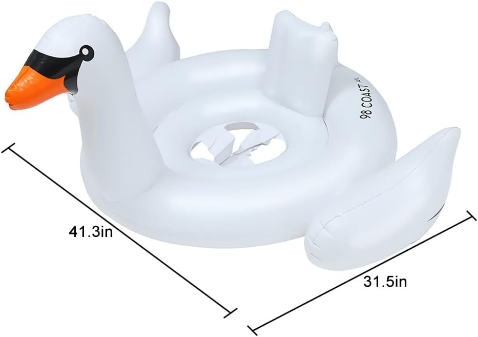 Children's Inflatable Swan Lap is Suitable for Children Over 3 Years Old