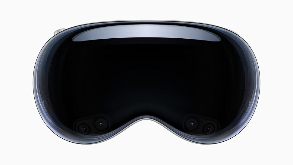 Apple Vision Pro – Mixed Reality Advanced VR Headset – 256 GB, schwarz, macOS, kompatibel mit Personal Computer (erneuert)