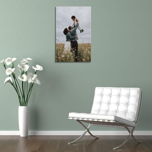 Impression photo personnalisée sur toile encadrée 40x60 cm pour salon - 5