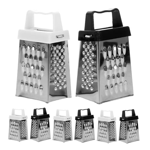 Rallador de acero inoxidable multifunción 8 piezas miniatura 1